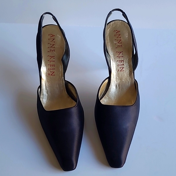 Anne Klein Collection Satin Slingbacks - Picture 4 of 13